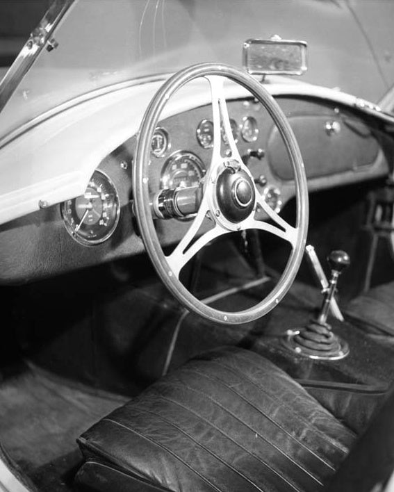 1962 COBRA CSX2000 AFTER PAINT INTERIOR 2 — Shelby American photo credit Dave Friedman
