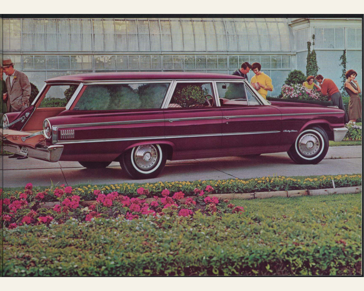 1963 Ford Car Line And Super Torque Brochure Page 23 0063-0008 — 16×20 proportions