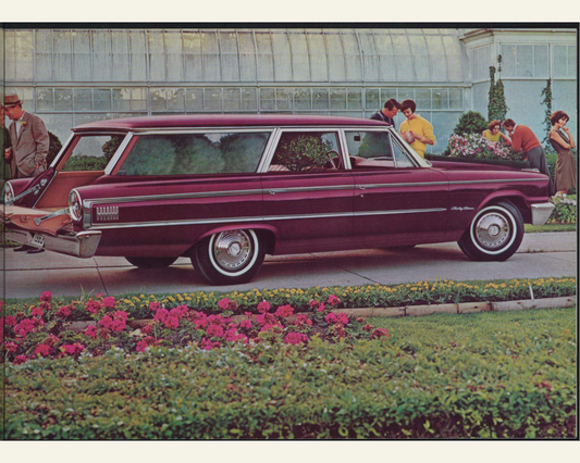1963 Ford Car Line And Super Torque Brochure Page 23 0063-0008 — 16×20 proportions