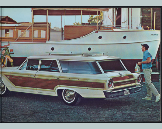 1963 Ford Car Line And Super Torque Brochure Page 25 0063-0009 — 16×20 proportions