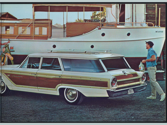 1963 Ford Car Line And Super Torque Brochure Page 25 0063-0009 — 18×24 proportions