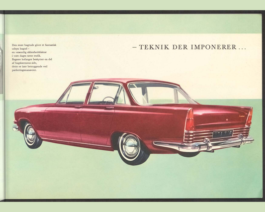 1963 Ford Zodiac Mark 3 Brochure Page 7 0063-0014 — 16×20 proportions