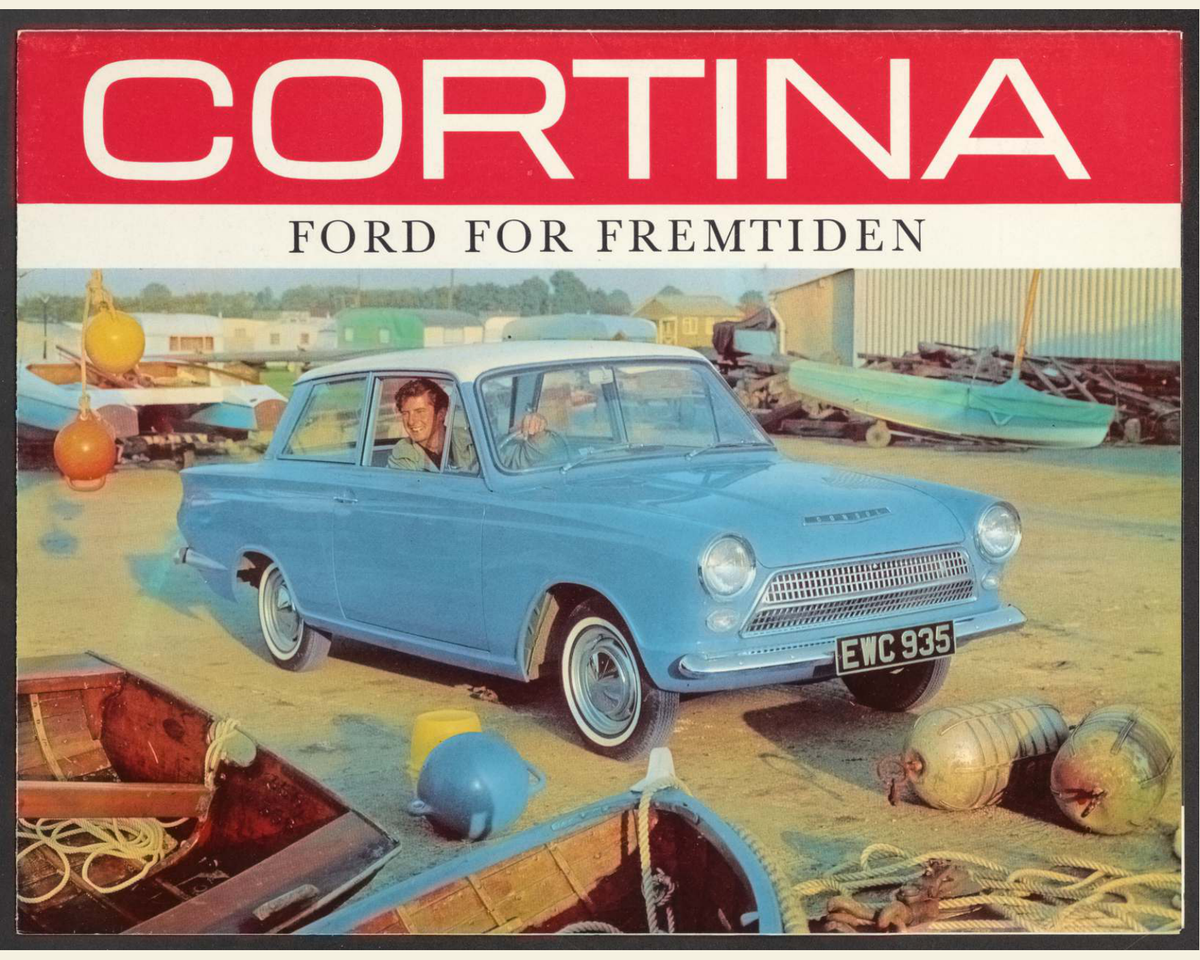 1963 Ford Consul Cortina Mk 1 Brochure Page 1 0063-0022 — 16×20 proportions