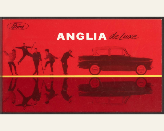 1963 Ford Anglia 105E Brochure Page 1 0063-0023 — 16×20 proportions