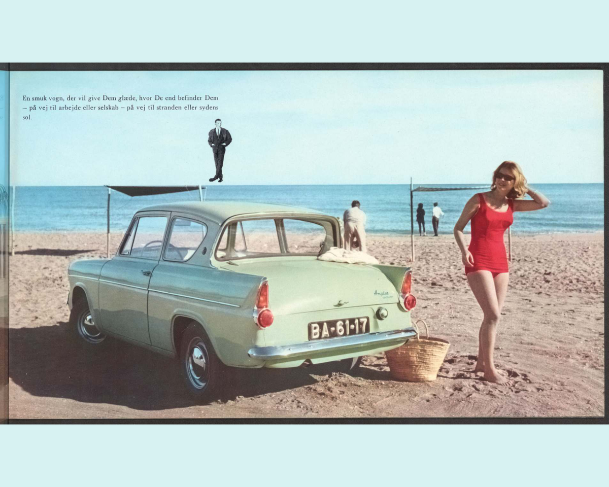 1963 Ford Anglia 105E Brochure Page 5 0063-0025 — 16×20 proportions