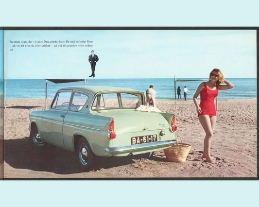 1963 Ford Anglia 105E Brochure Page 5 0063-0025 — 16×20 proportions