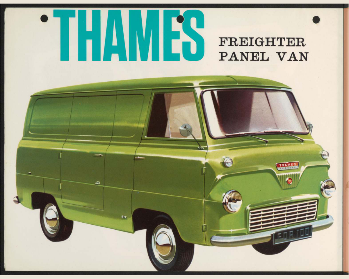 1963 Ford Thames Freighter Range Brochure Page 4 0063-0031 — 16×20 proportions