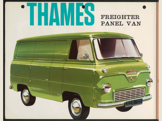 1963 Ford Thames Freighter Range Brochure Page 4 0063-0031 — 18×24 proportions