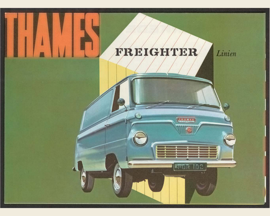 1963 Ford Thames Freighter Line Brochure Page 1 0063-0041 — 16×20 proportions