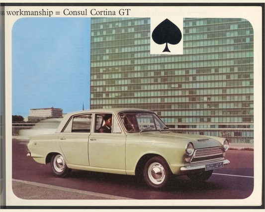 1964 Ford Consul Corsair Consul Cortina And Capri GT S Brochure Page 3 0064-0001 — 16×20 proportions