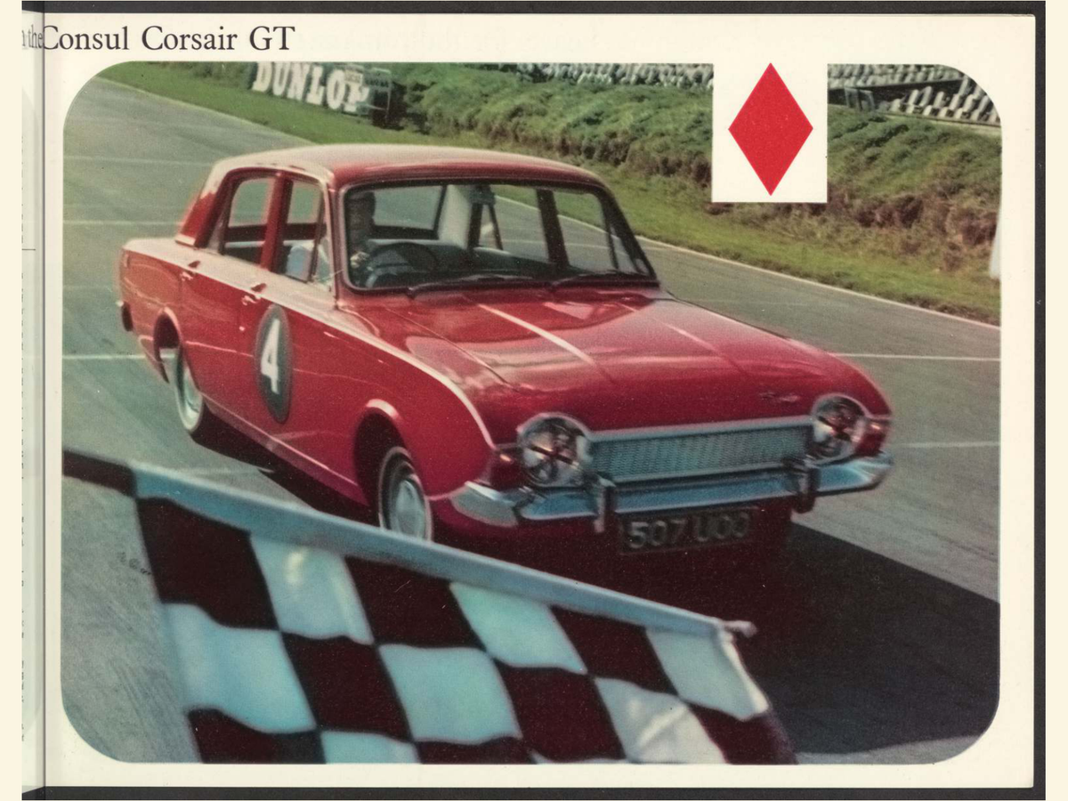 1964 Ford Consul Corsair Consul Cortina And Capri GT S Brochure Page 5 0064-0002 — 18×24 proportions