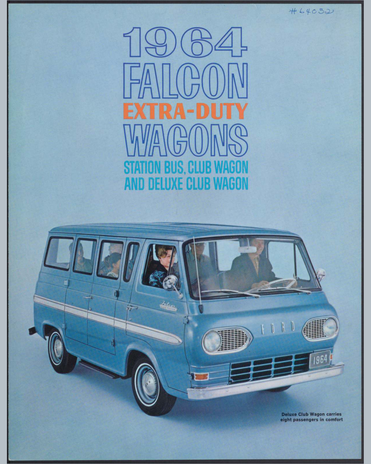 1964 Ford Falcon Extra Duty Wagons Brochure Page 1 0064-0021 — 16×20 proportions