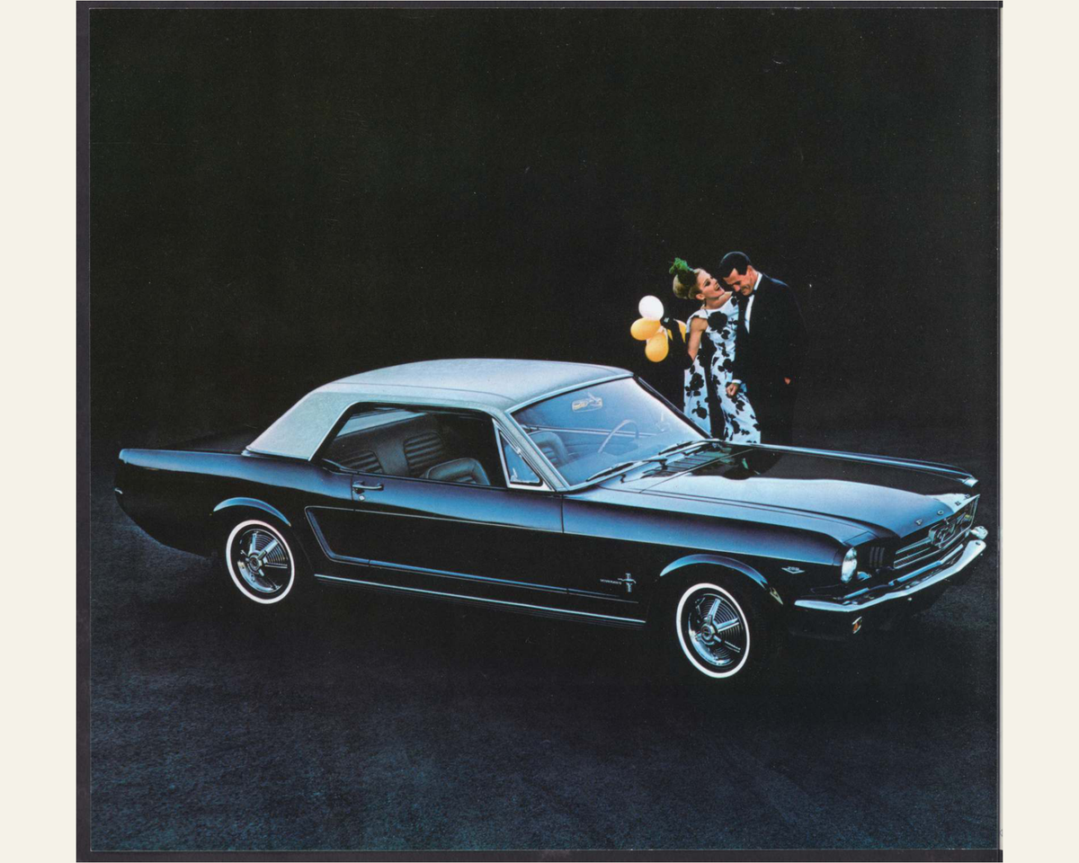 1964.5 Ford Mustang Brochure Page 8 0064-0055 — 16×20 proportions
