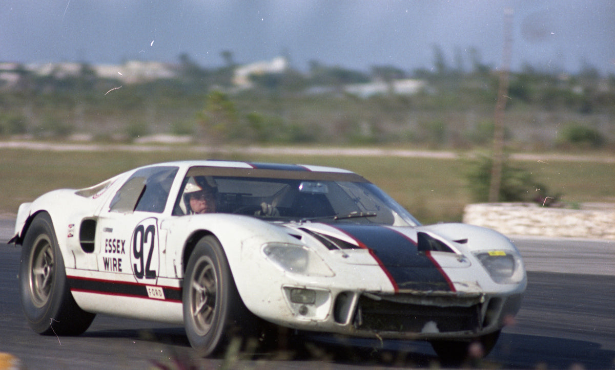 1965 Ford GT40 number 92 front view — Nassau — 0065-0005
