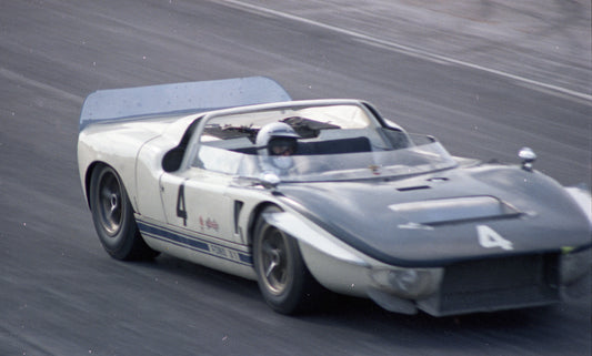 1965 Sports car number 4 racing — Nassau — 0065-0011