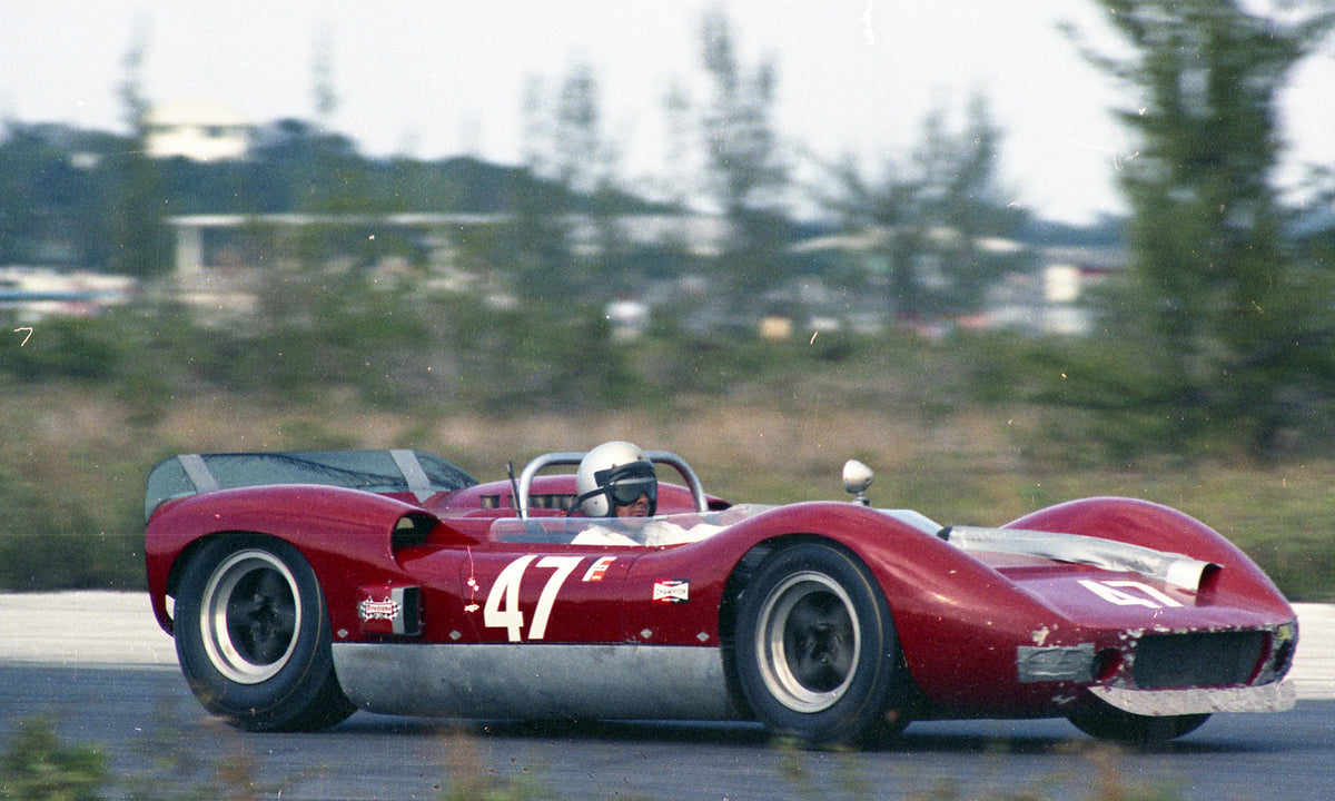 1965 Sports car number 47 racing — Nassau — 0065-0013