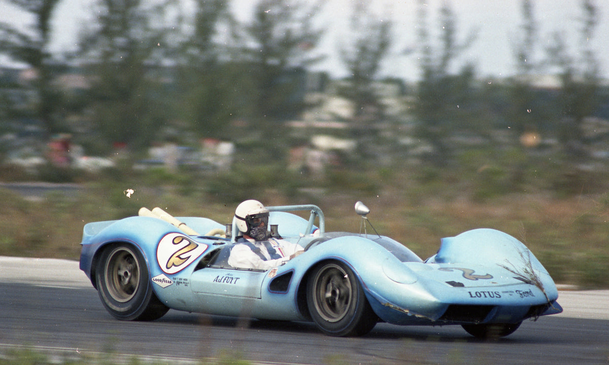 1965 Ford-powered race car number 2 side view — Nassau — 0065-0014