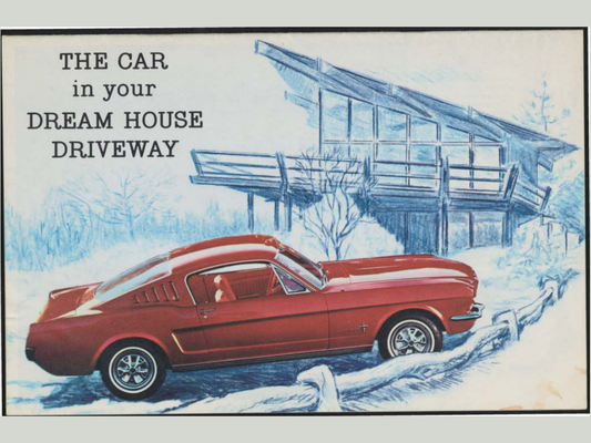 1965 Ford Family Of Cars Brochure Page 1 0065-0050 — 18×24 proportions