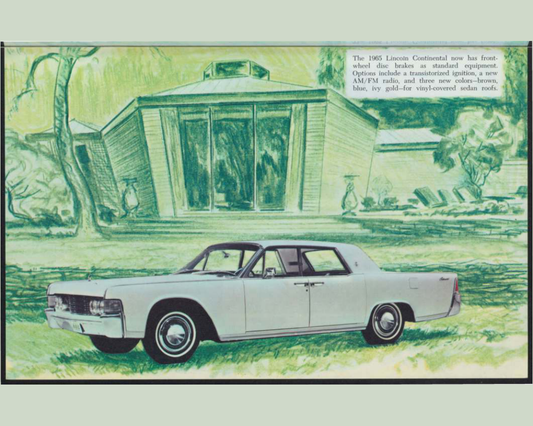 1965 Ford Family Of Cars Brochure Page 13 0065-0061 — 16×20 proportions