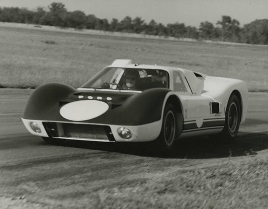 1966 — Ford GT-40 J-Car Testing, Riverside, California, 1966 — Fordimages 0066-0004; source THF128834