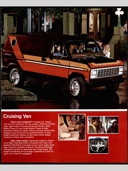 1979 Free Wheelin Ford Trucks Brochure Page 5 0079-0002 — 18×24 proportions