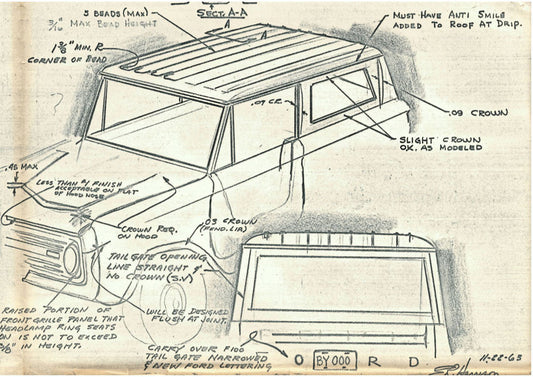 104 Early Bronco sketch 0144-0284