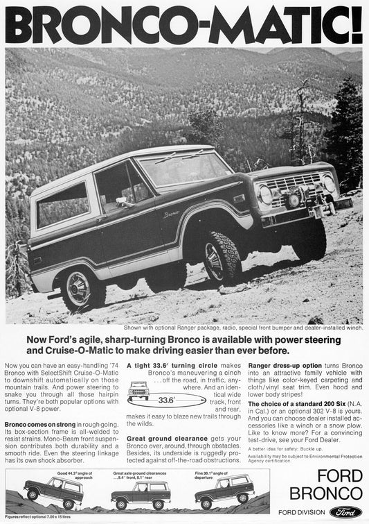 323 1973 Ford Bronco Ad  Image 4.12 0144-0316