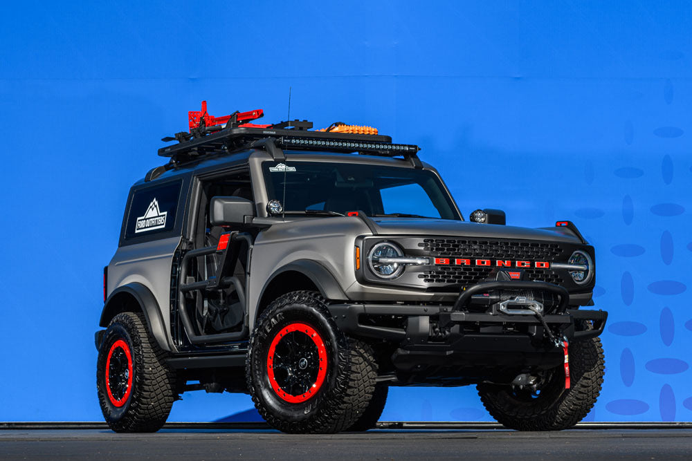 1225 2021 FORD FORD OUTFITTERS OFF ROAD WHEELING AND BEYOND BRONCO  0144-0417