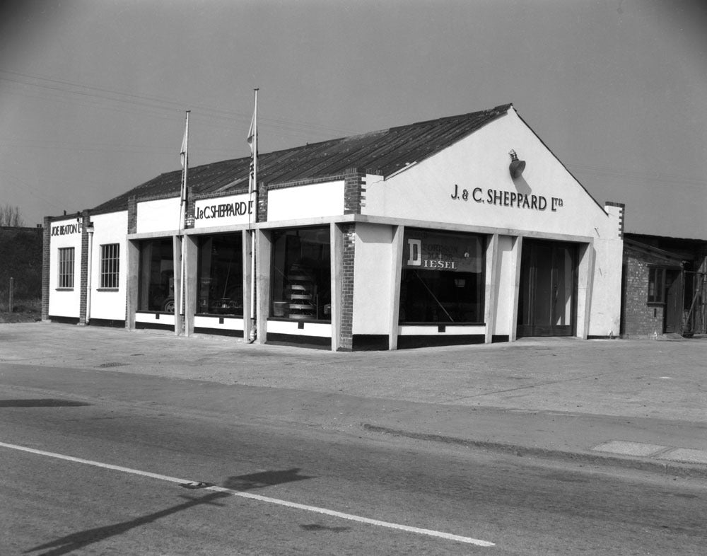 1953 J&C Sheppard Hatfield neg UK 74K135 0144-0583