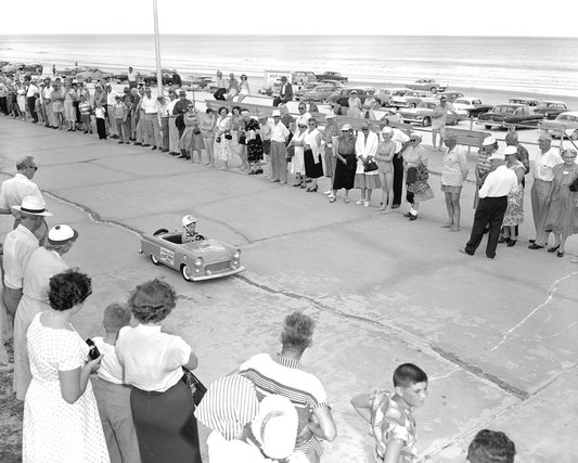 1956 Ford junior Thunderbird race at Daytona speed weeks neg 108900 55 0144-0686