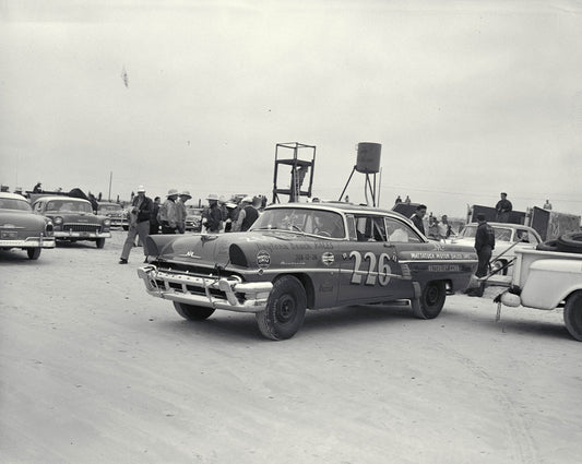 1956 NASCAR Grand National Road Race Florida Independent Driver Russ Truelove's 1956 Mercury #226 CD 1098 3282 4909 18 0144-0718