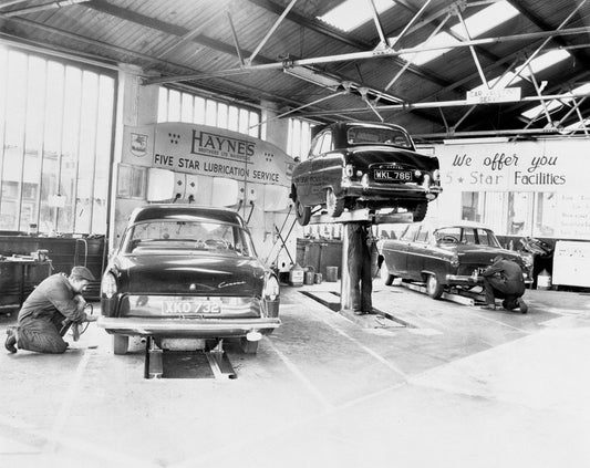 1960 A1 used car depot Haynes bros Maidstone neg UK 74x499 0144-0800