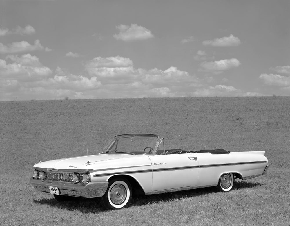 1961 Mercury convertible neg 116855 058 0144-0837