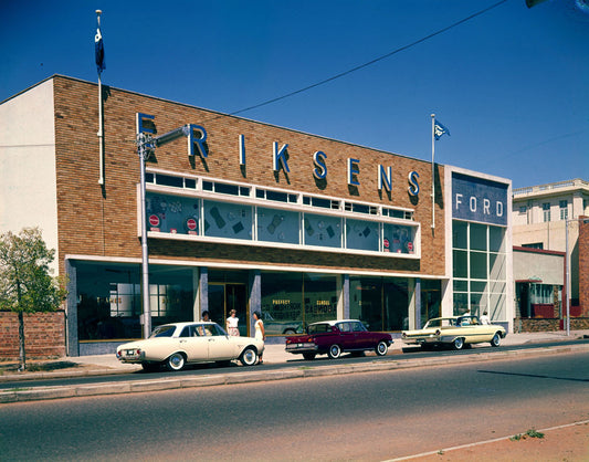 1962 Ford dealership Johannesburg South Africa neg C1084 1 0144-0840