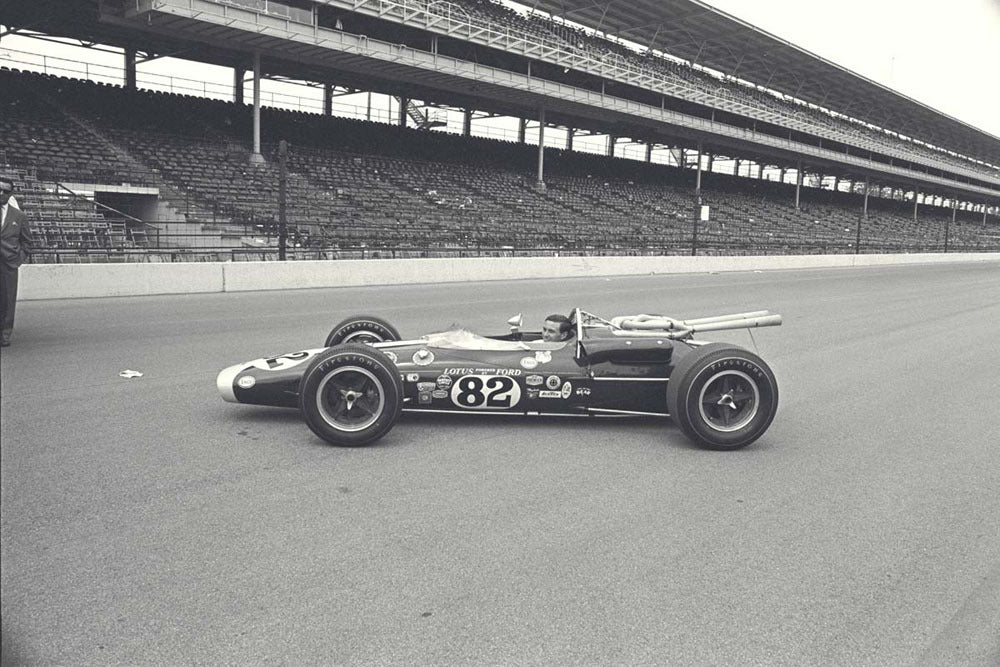 1965 Indianapolis 500 Indiana Jim Clark from above CD 0554 3252 2846 26 0144-0888