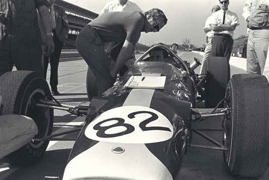 1965 Indianapolis 500 Indiana Jim Clark in his car before the race CD 0554 3252 2846 5 0144-0890