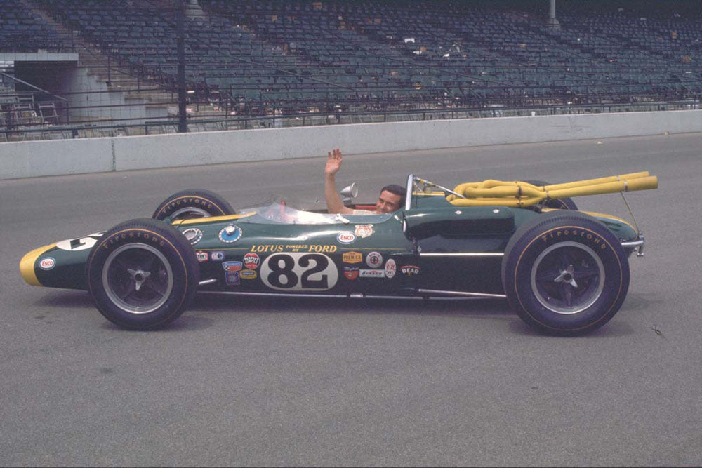 1965 Indianapolis 500 Indiana Jim Clark in his Lotus 38 Ford CD 0777 3252 2890 1 0144-0891