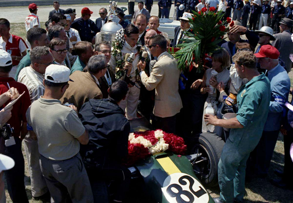 1965 Indy 500 Jimmy Clark Winners Cir CN4000 235 0144-0939