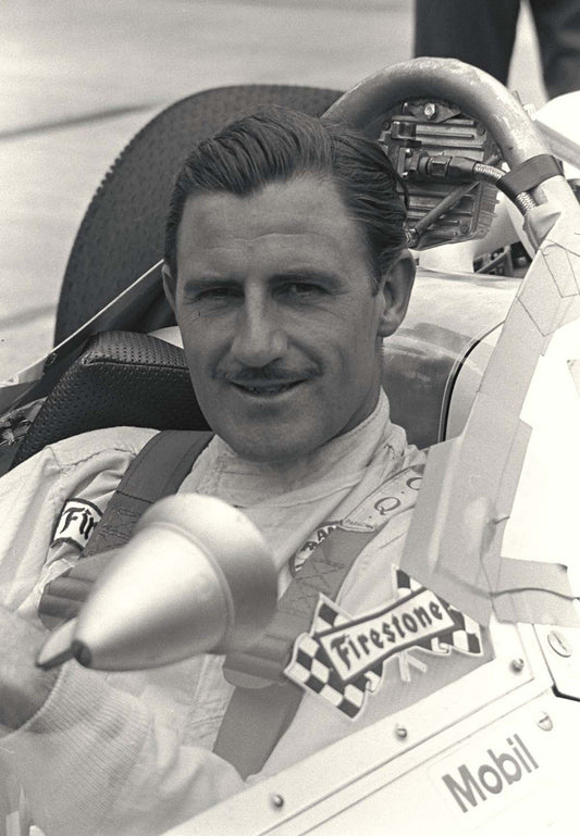 1966 Indianapolis 500 Indiana Graham Hill Lola Ford head shot CD 0554 3252 2891 14 0144-0963