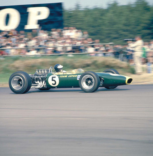 1967 British Grand Prix Brands Hatch England Jim Clark on his way to win CD 0777 3292 0624 7 0144-0988