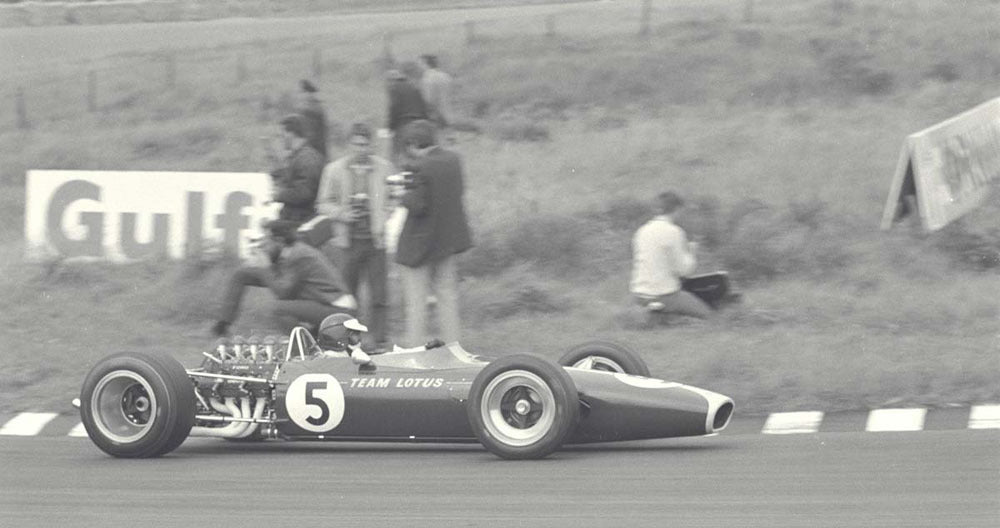 1967 Dutch Grand Prix Assen Netherlands Jim Clark Lotus 49 Ford CD 0554 3252 2911 11 0144-0997