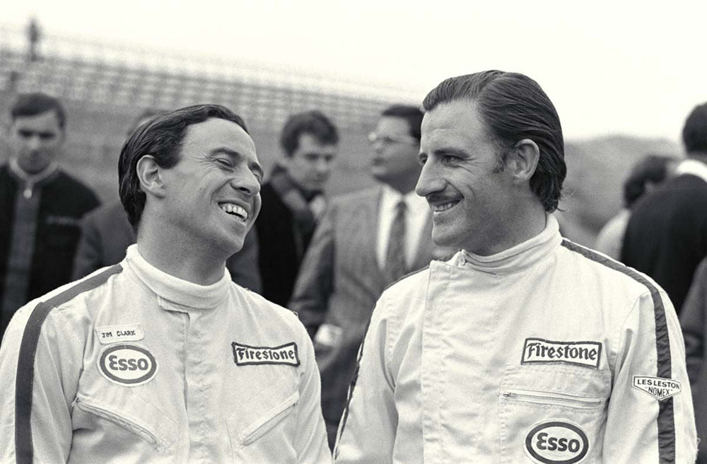 1967 Dutch Grand Prix Netherlands Jim Clark and Graham Hill Lotus 49 Ford CD 0554 3252 2911 19 0144-1011