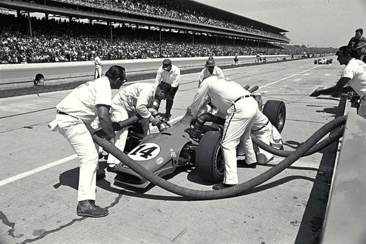 1967 Indianapolis 500 AJ Foyt pit stop CD 0554 3252 2847 12 0144-1022