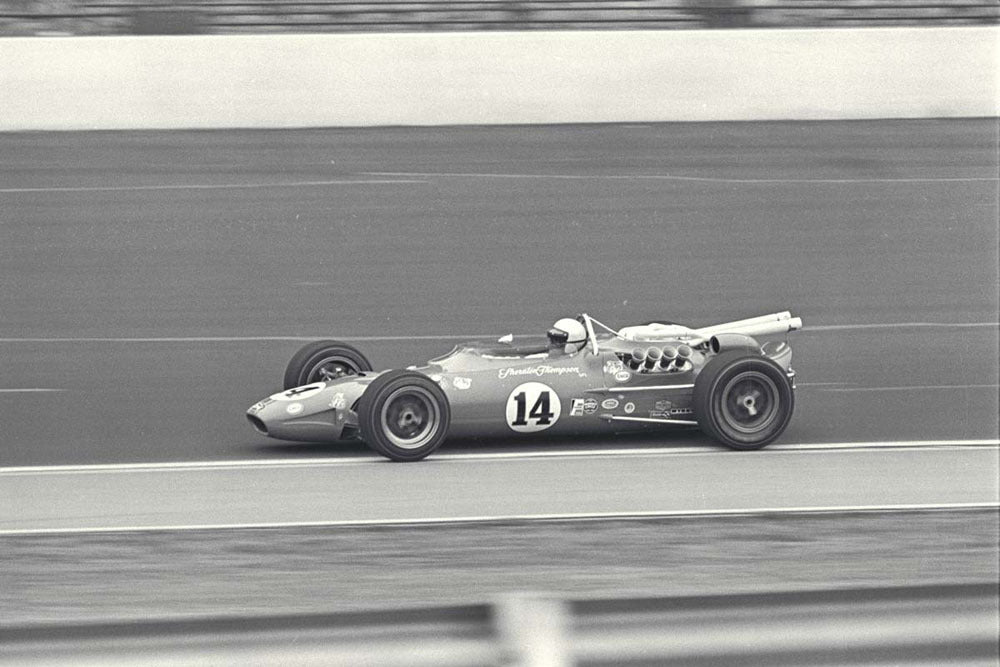 1967 Indianapolis 500 Indiana AJ Foyt inside Turn 1 CD 0554 3252 2847 24 0144-1028