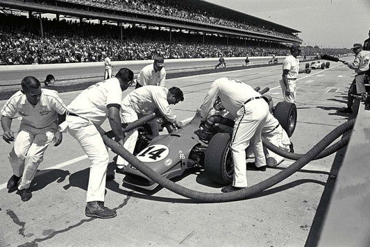 1967 Indianapolis 500 Indiana AJ Foyt pit stop CD 0554 3252 2847 14 0144-1032