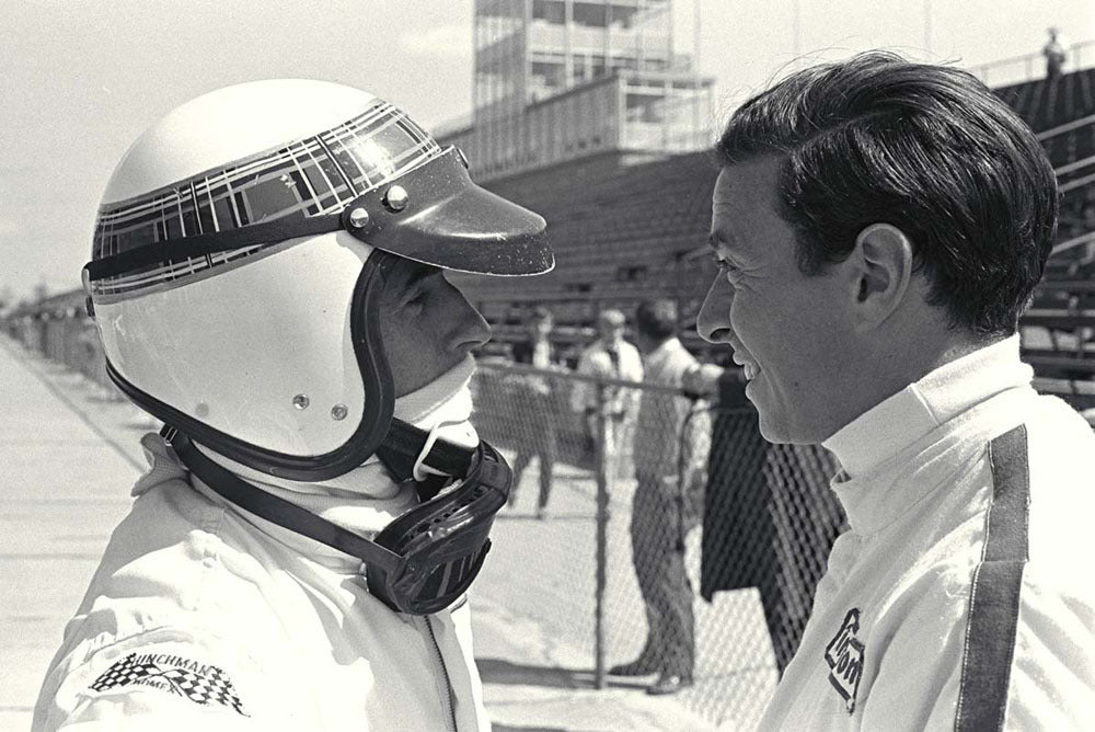 1967 Indianapolis 500 Indiana Jim Clark (right) and Jackie Stewart (left) CD 0554 3252 2847 7 0144-1038