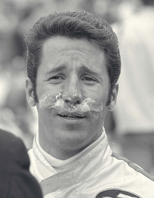 1969 Indianapolis 500 Mario Andretti head shot CD 0554 3252 2835 11 0144-1091