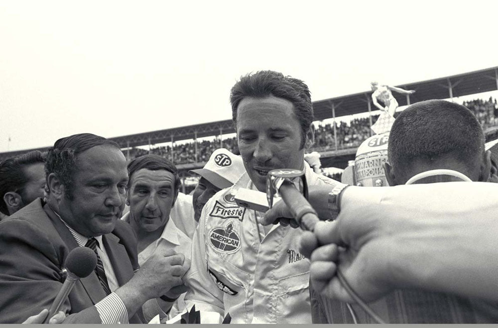 1969 Indy 500 Indiana Mario Andretti in victory lane CD 0554 3252 4322 12 0144-1098