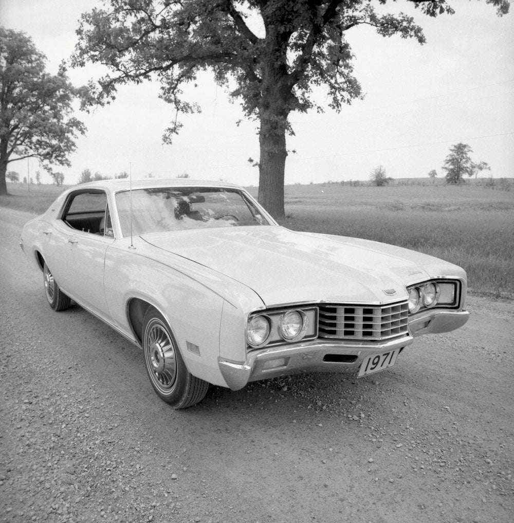 1970 Mercury Montego MX Brougham four door hardtop neg CN151945 85 0144-1145