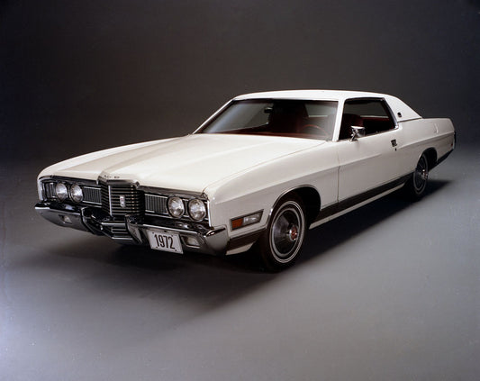 1972 Ford LTD Brougham two door hardtop neg CN6302 2 0144-1191